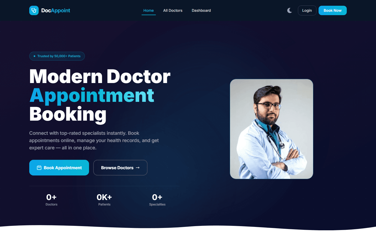 Doctor appointment web application